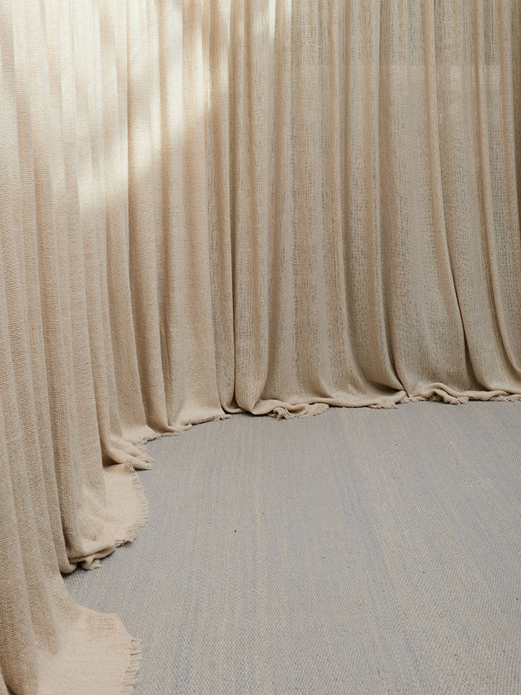 Cielo Rug in Medium Texture  - Carded Wool Rugs