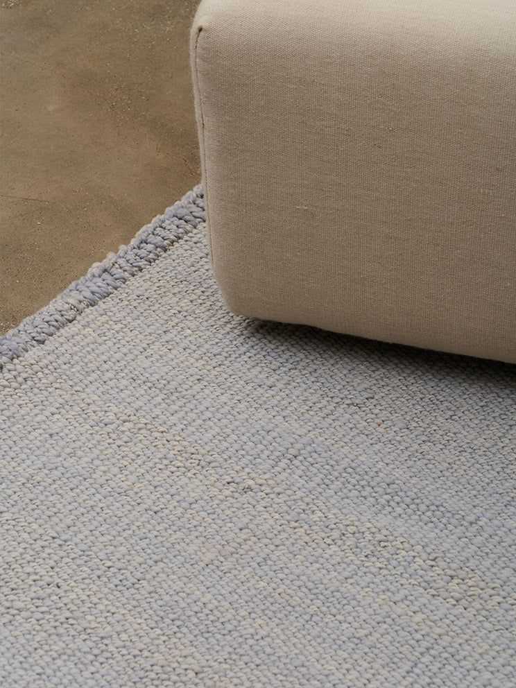 Cielo Rug in Medium Texture  - Carded Wool Rugs