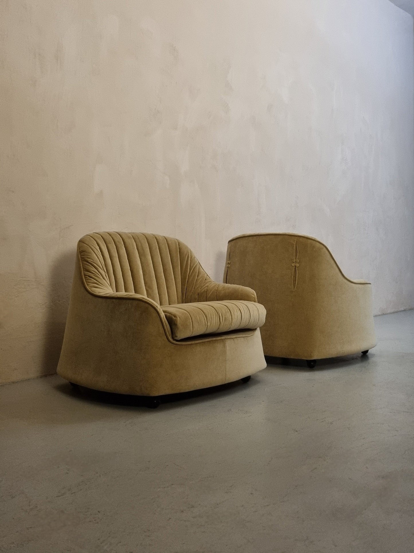Ciprea Armchairs Designed by Afra E Tobia Scarpa for Cassina, 1968 Chairs