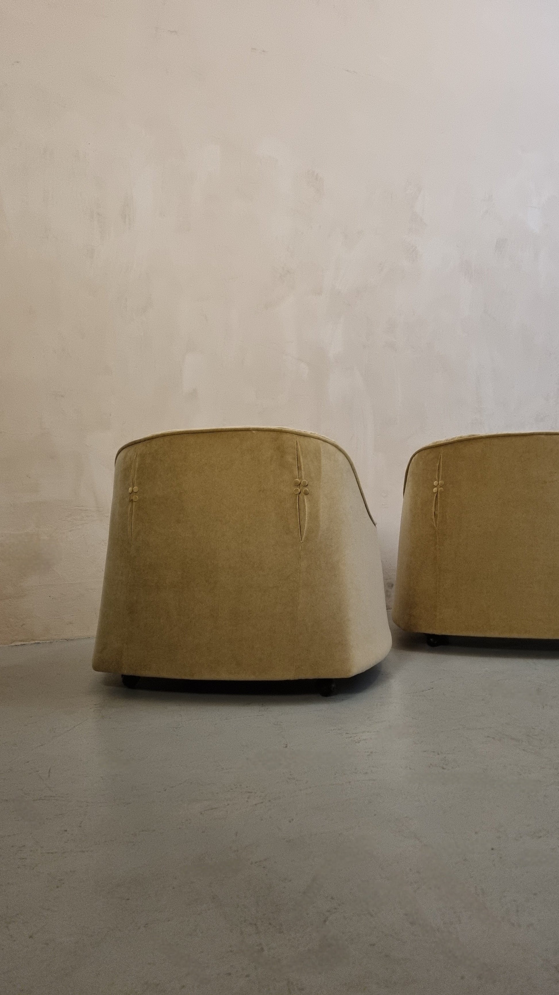 Ciprea Armchairs Designed by Afra E Tobia Scarpa for Cassina, 1968 Chairs