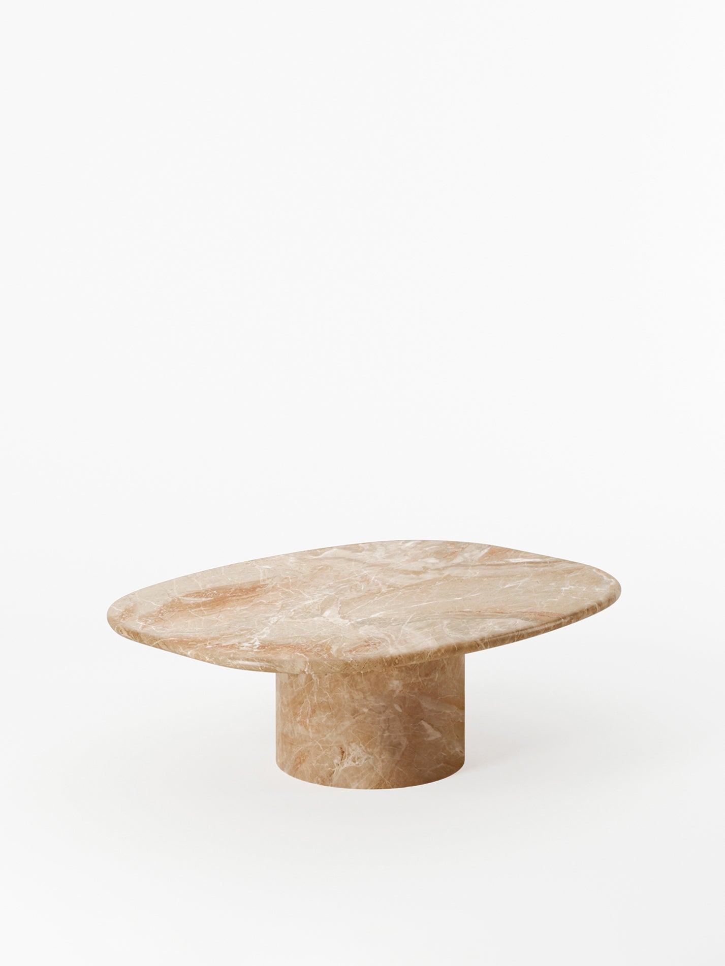 Circa Coffee Table in Brescia Oniciata Marble by Lemon Furniture