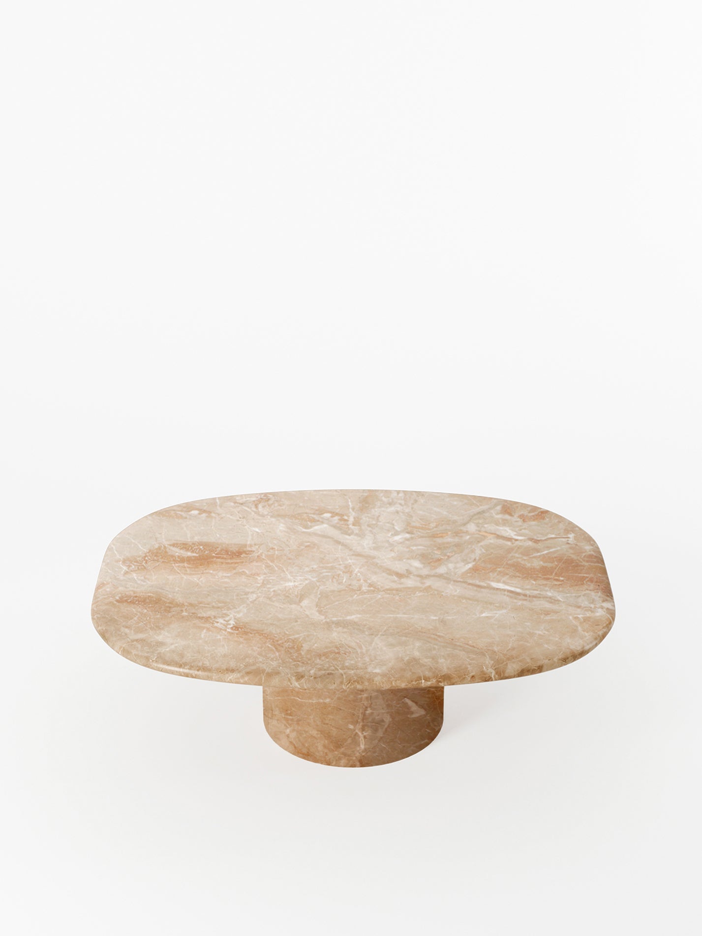 Circa Coffee Table in Brescia Oniciata Marble by Lemon Furniture