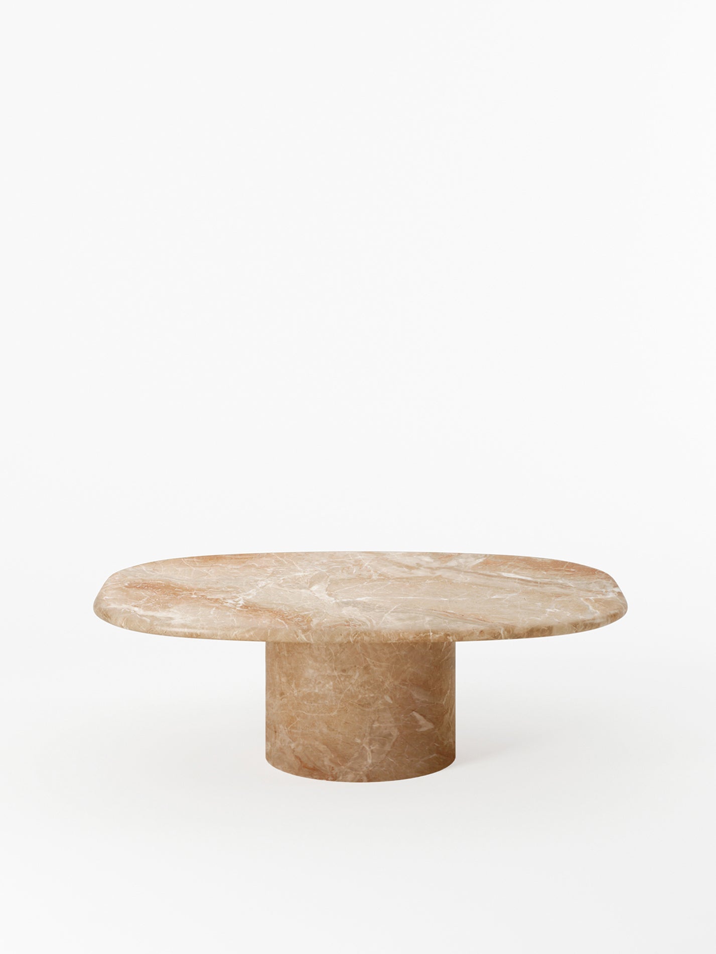 Circa Coffee Table in Brescia Oniciata Marble by Lemon Furniture