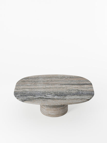 Circa Coffee Table in Silver Travertine by Lemon Furniture