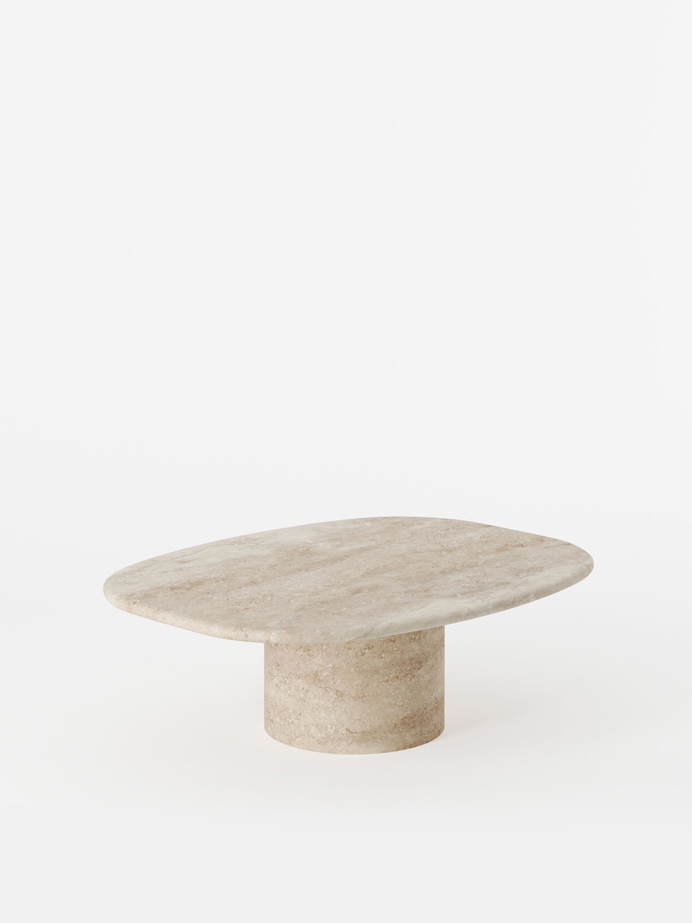 Circa Coffee Table in Travertine by Lemon Furniture