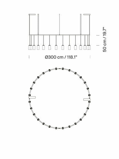 Cirio Circular Pendant Light