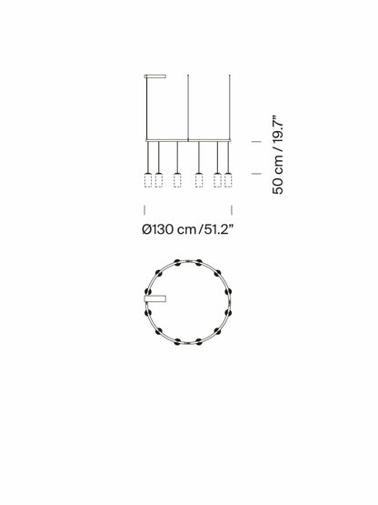 Cirio Circular Pendant Light