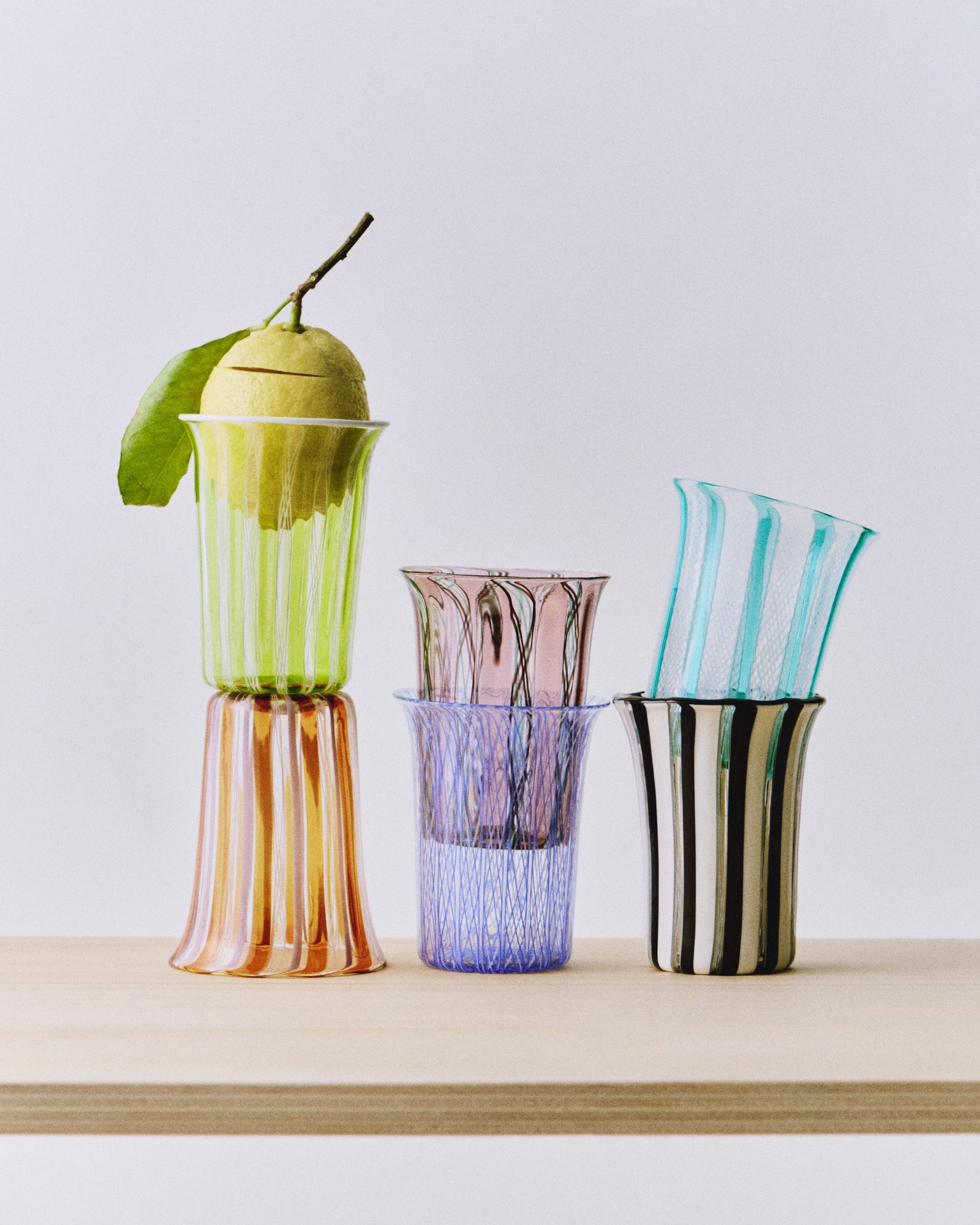 Clara Glass Glassware