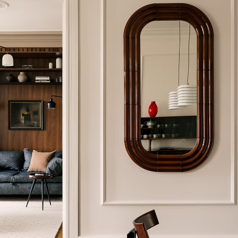 Elo Hand Glazed Mirror - 150x80