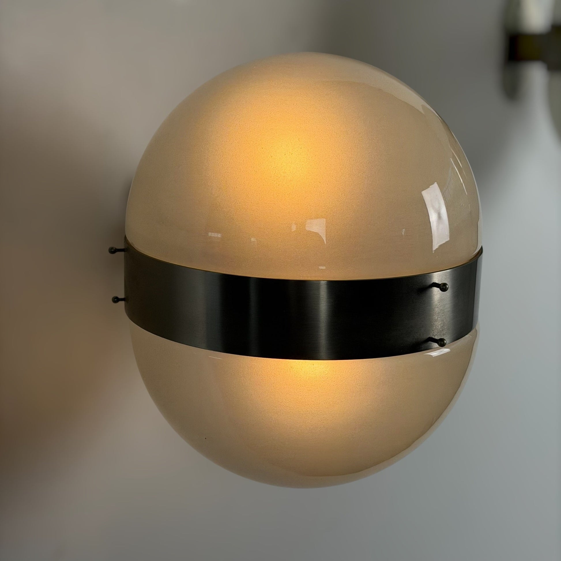 Pair of "Clio" Large Wall Lights by Sergio Mazza for Artemide, 1960s Sconces