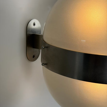 Pair of "Clio" Large Wall Lights by Sergio Mazza for Artemide, 1960s Sconces