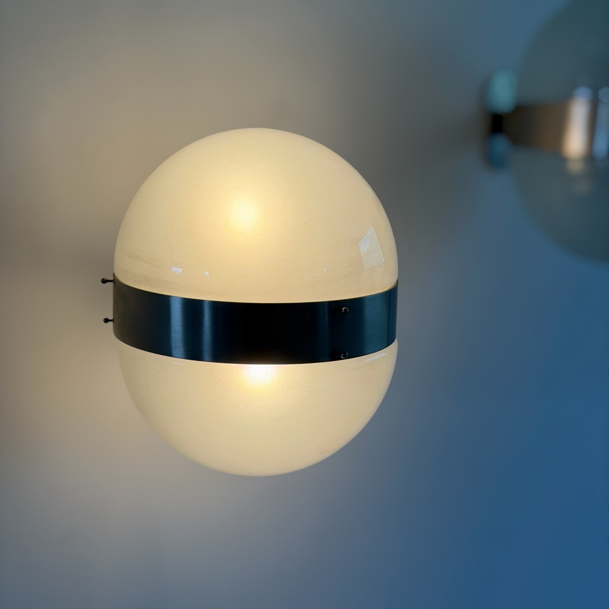 Pair of "Clio" Large Wall Lights by Sergio Mazza for Artemide, 1960s Sconces