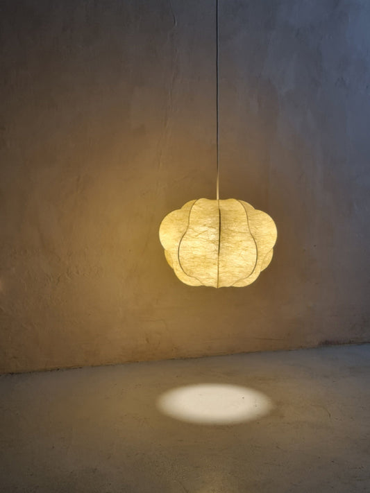 Cocoon Suspension Lamp of Italian Production, 1960s Pendant Lights