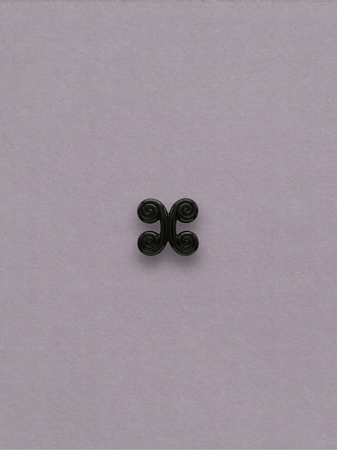 Coil Knob Hardware - Glossy Black