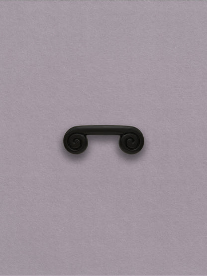 Coil Pull - 4" Hardware - Satin Black