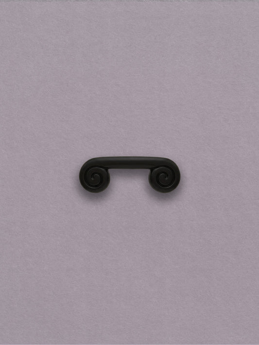Coil Pull - 4" Hardware - Satin Black