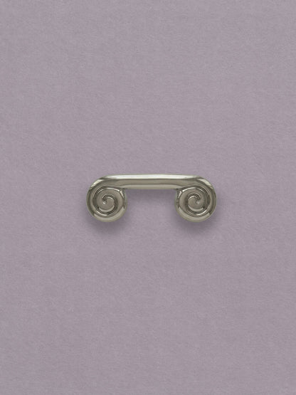 Coil Pull - 4" Hardware - Polished Nickel