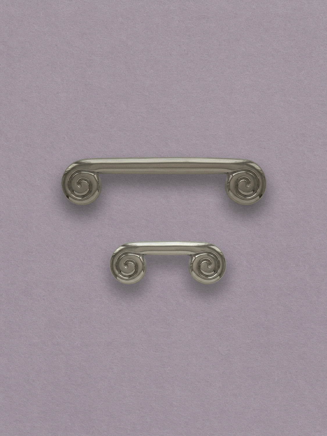 Coil Pull - 4" Hardware - Polished Nickel