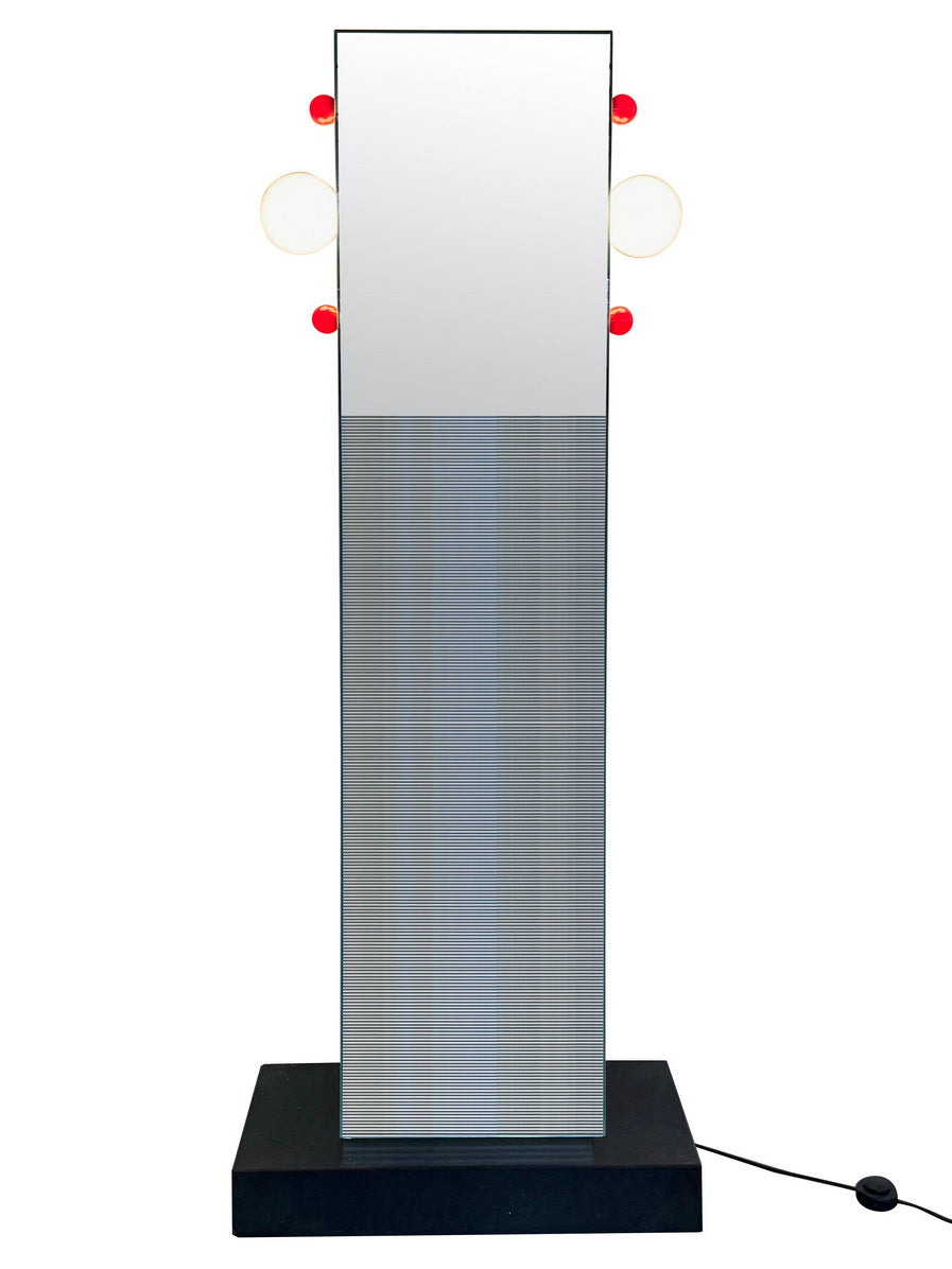 Contemporary 'Shibam 2' Totem Mirror by Ettore Sottsass Jr. for Glas Italia Mirrors