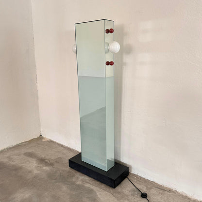 Contemporary 'Shibam 2' Totem Mirror by Ettore Sottsass Jr. for Glas Italia Mirrors