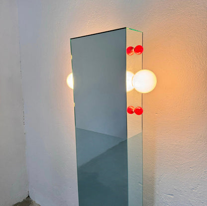 Contemporary 'Shibam 2' Totem Mirror by Ettore Sottsass Jr. for Glas Italia Mirrors
