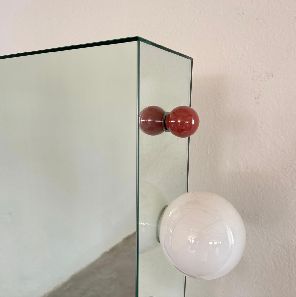 Contemporary 'Shibam 2' Totem Mirror by Ettore Sottsass Jr. for Glas Italia Mirrors
