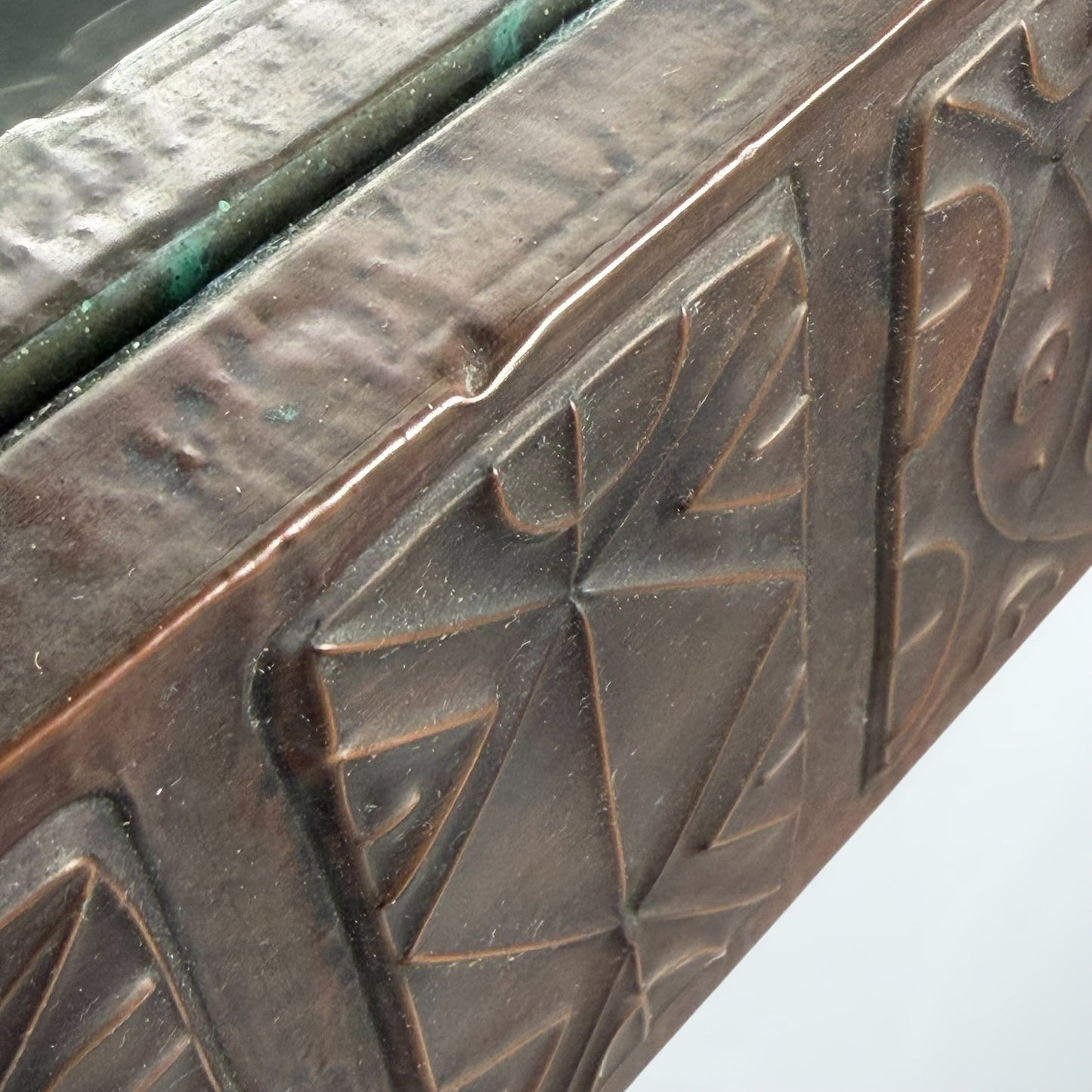 Large Copper Wall Mirror by Santambrogio & De Berti, Italy, 1965 Mirrors