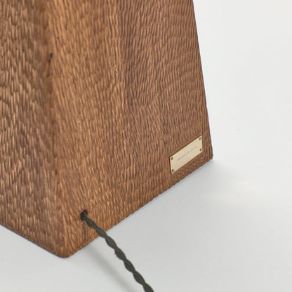 Coquete Floor Light in Oak Wood Floor Lamps