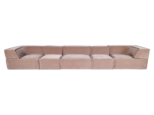 Cor Trio Sofa in Beige Mohair by Team Form Ag for Cor Furniture, 1970s Sofas