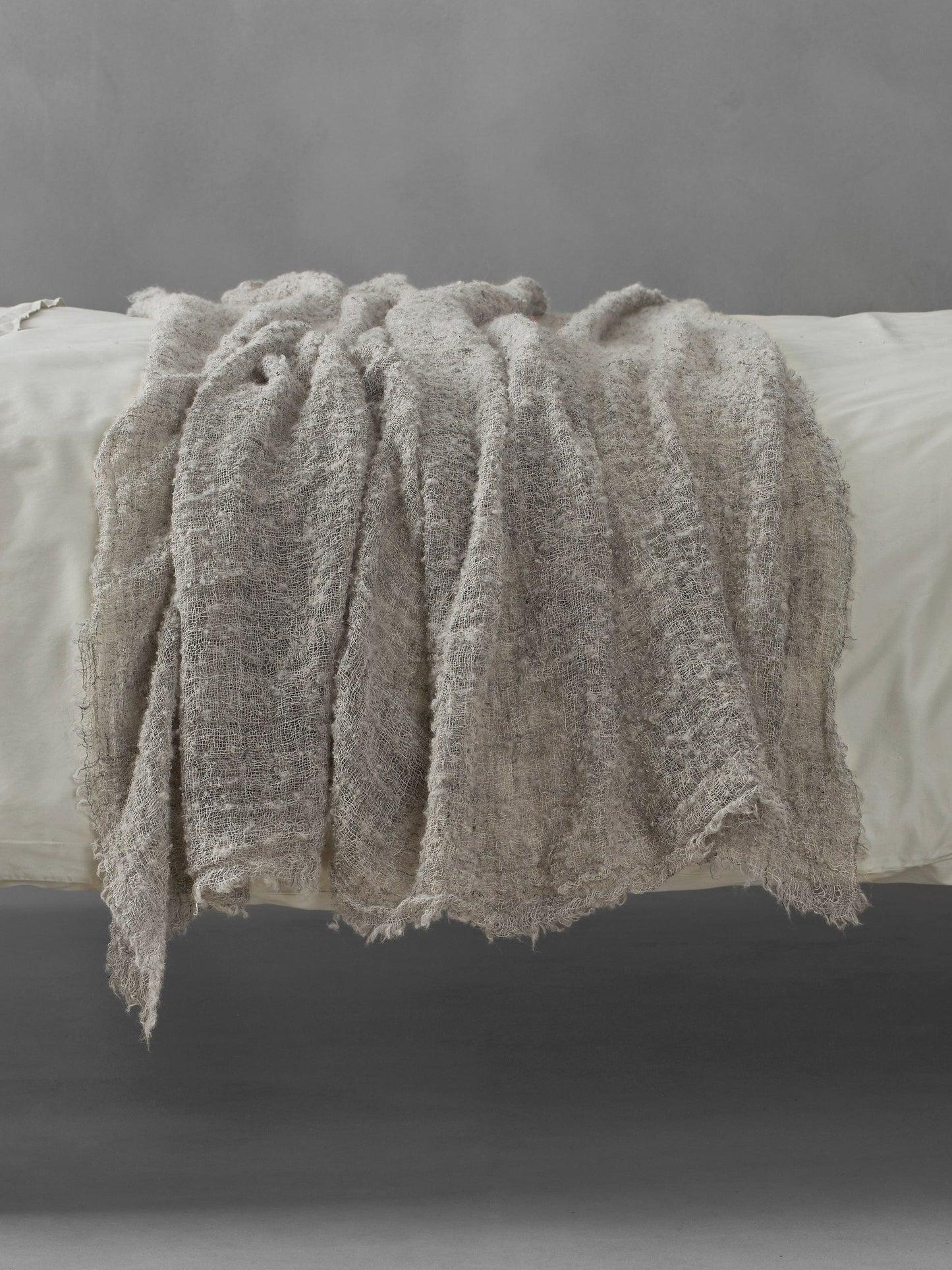 Cozy Throw in Mastice by Society Limonta