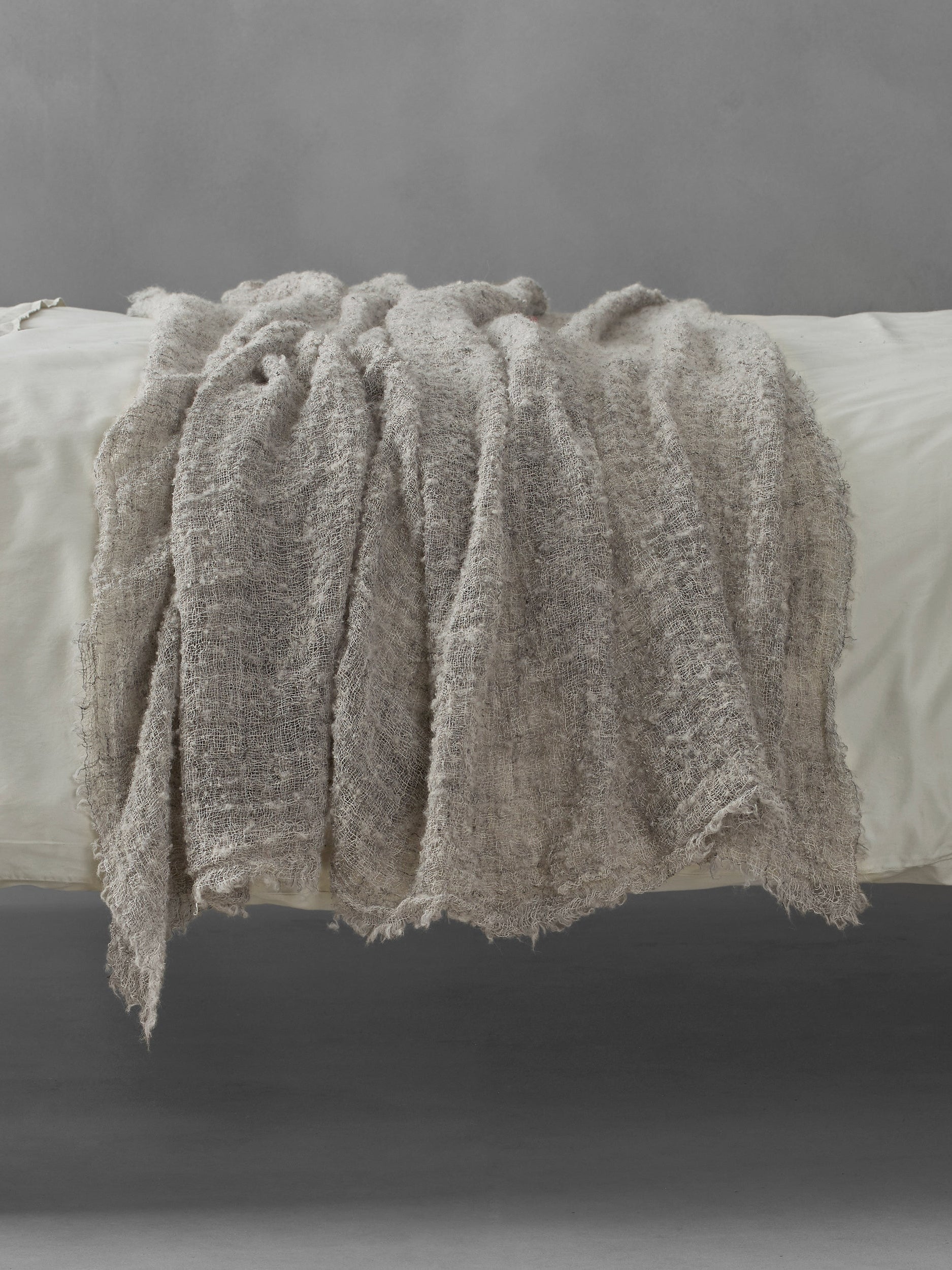 Cozy Throw in Mastice by Society Limonta