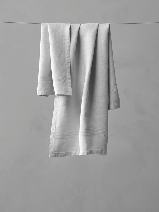 Crel Towel Set in Bianco by Society Limonta