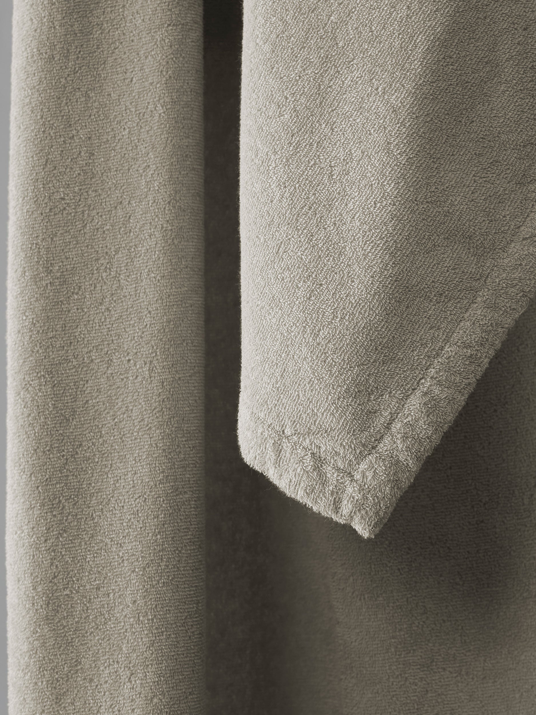 Crisp Towel Set in Mastice by Society Limonta