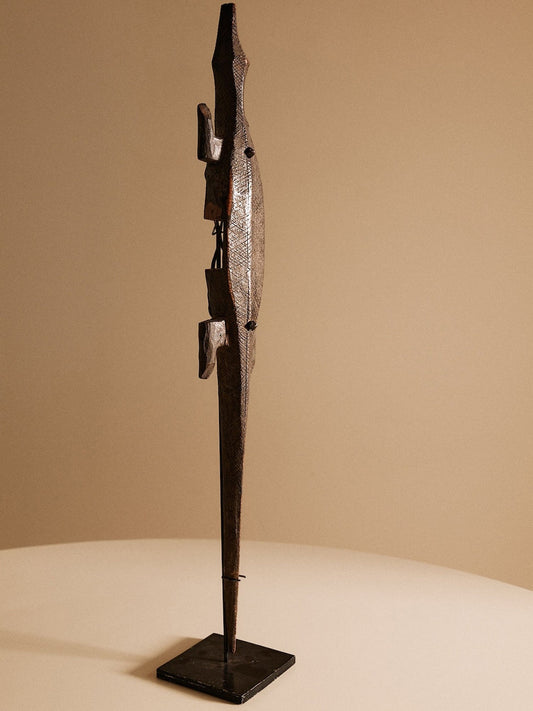 Crocodile Sculpture, Mali Africa Sculptures