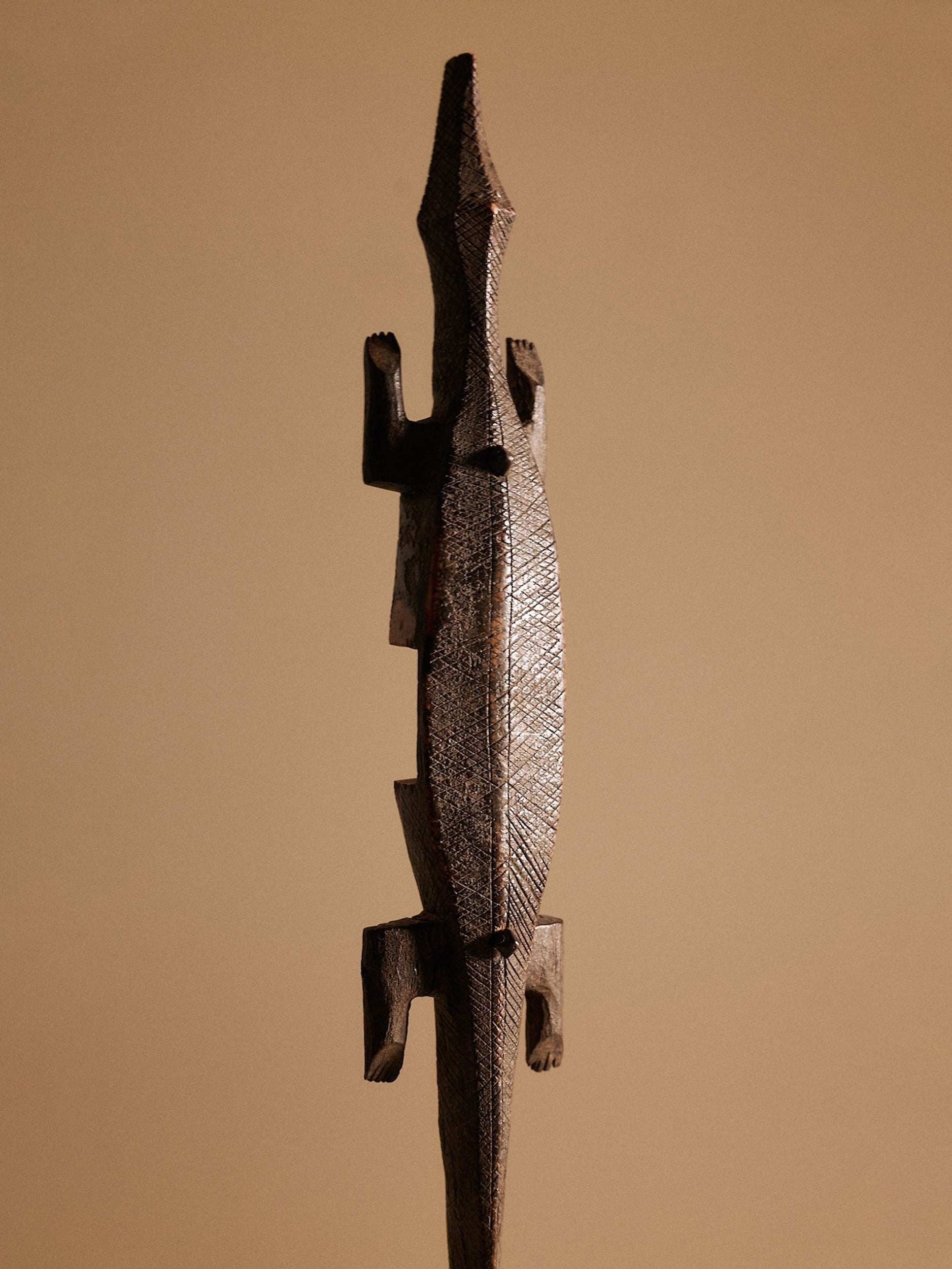 Crocodile Sculpture, Mali Africa Sculptures