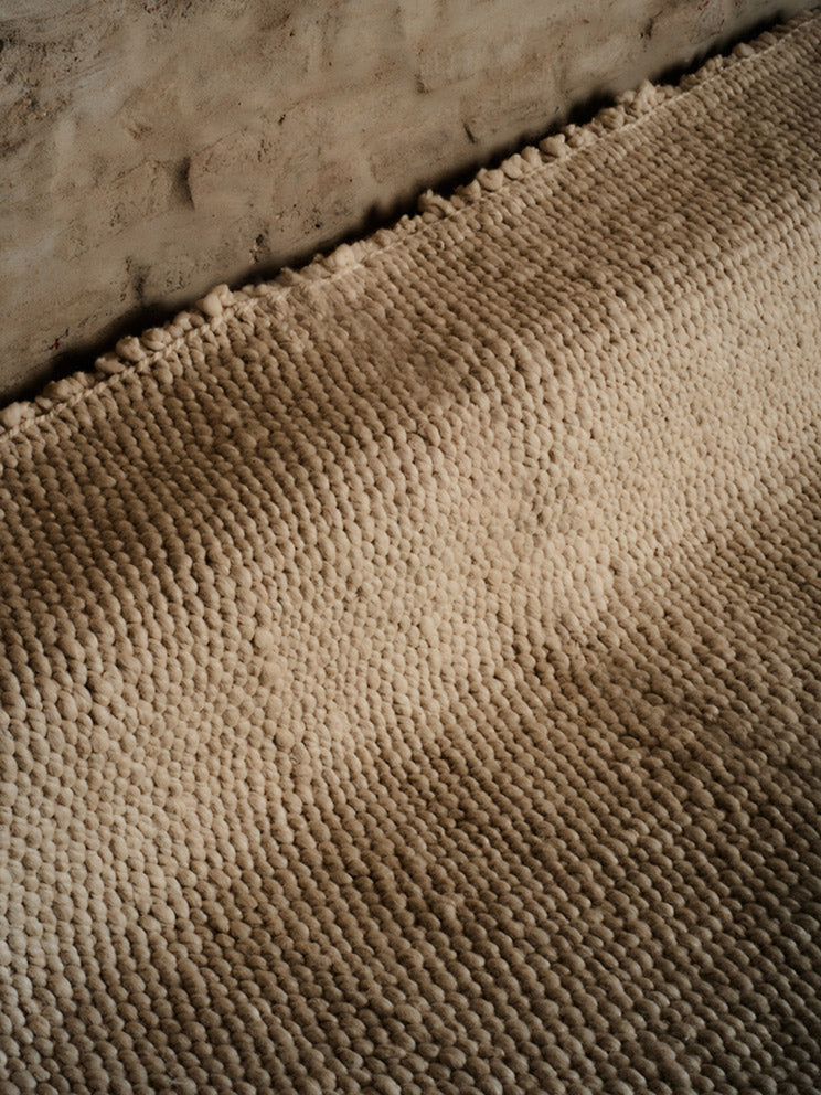 Crudo Rug in Soga Texture - Carded Wool Rugs