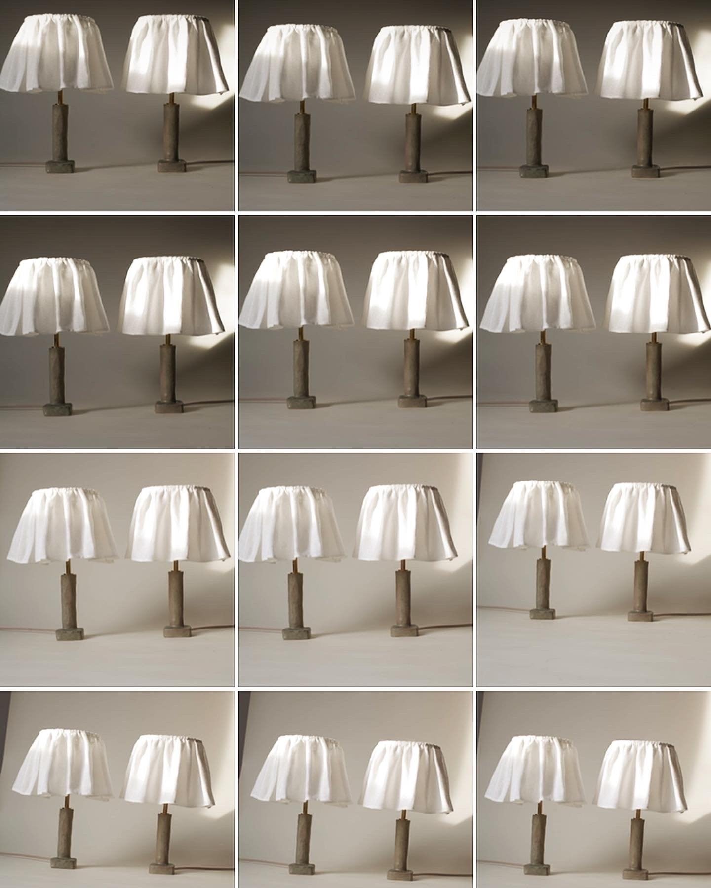 Curtain Lamp by Analuisa Corrigan Table Lamps