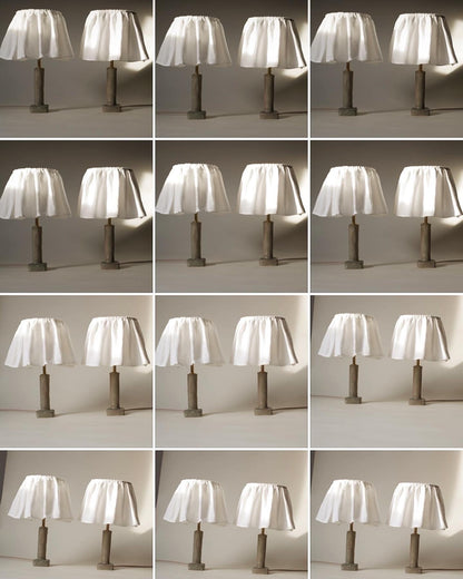 Curtain Lamp by Analuisa Corrigan Table Lamps