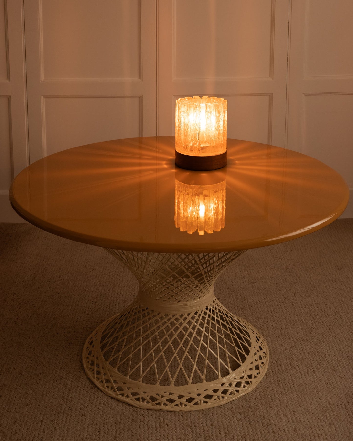 Cylindrical Lamp - France 1960s Table Lamps