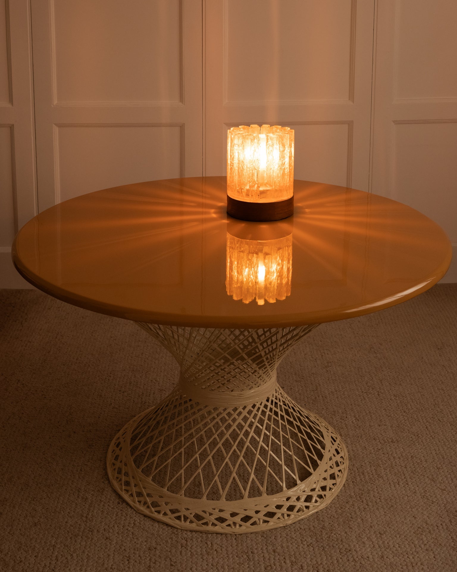 Cylindrical Lamp - France 1960s Table Lamps