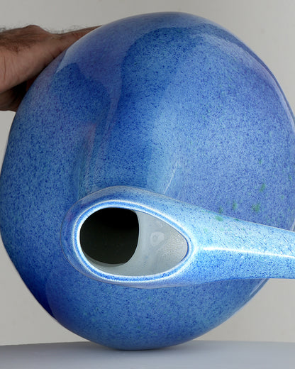 Blue Flamingo Vase, 2023