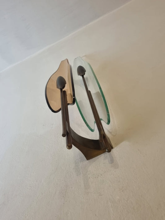 Dahlia Mod. 1461 Wall Sconce by Max Ingrand for Fontana Arte, 1955 Sconces