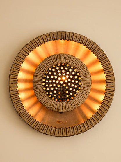 Danish Ceramic Wall Sconce Sconces - On