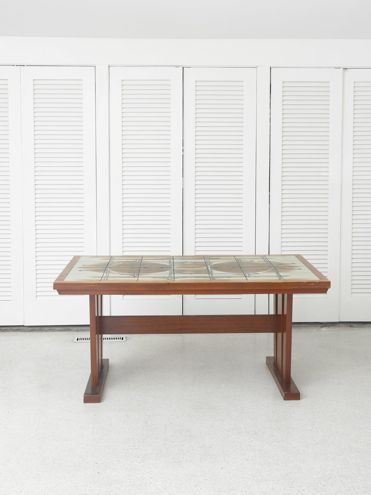 Danish Tile-Top Dining Table Dining Tables