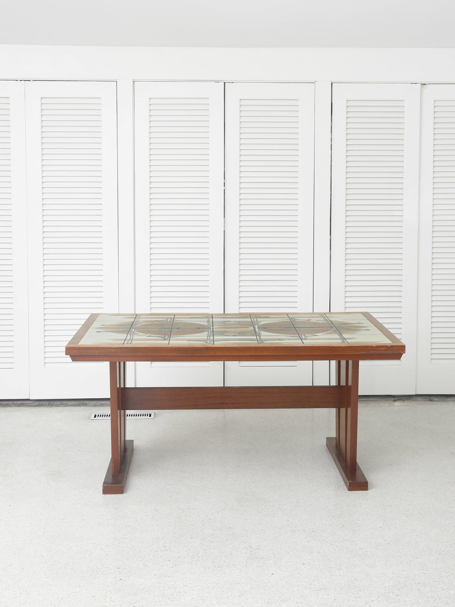 Danish Tile-Top Dining Table Dining Tables