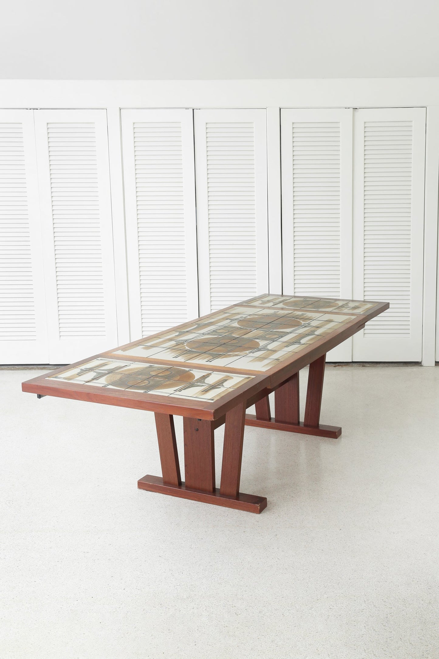 Danish Tile-Top Dining Table Dining Tables