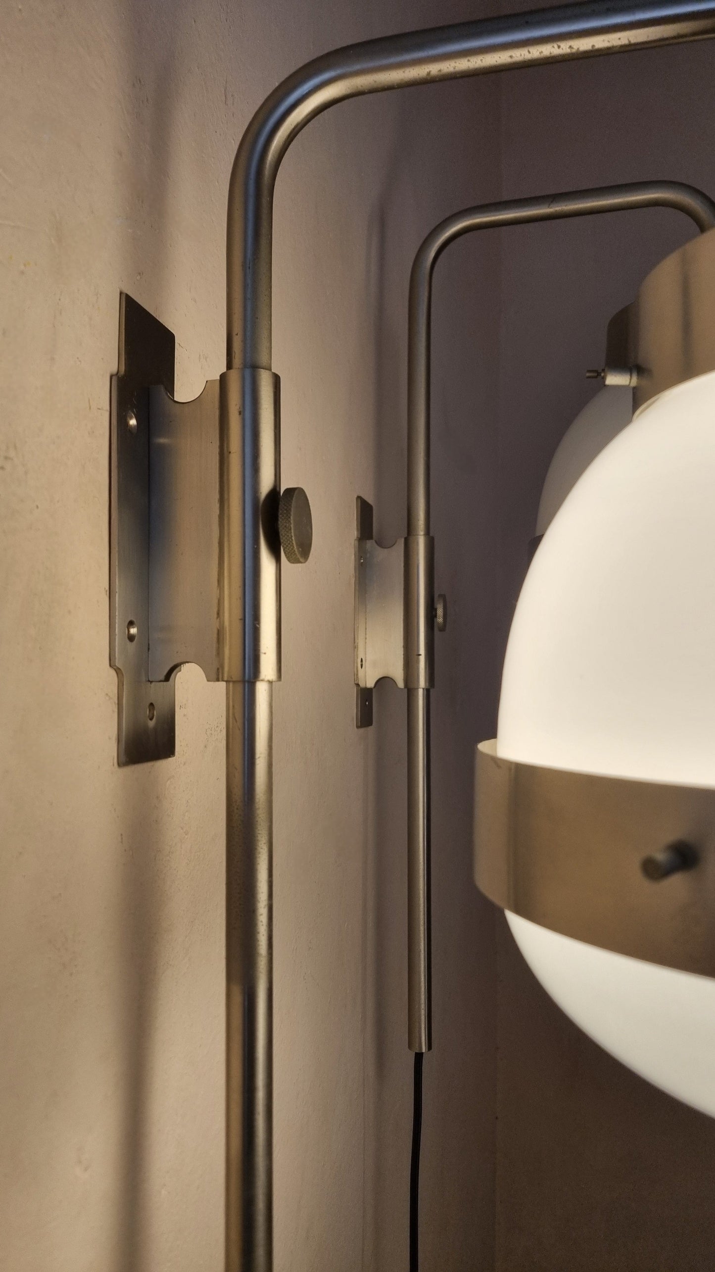 Delta Large Wall Sconces Designed by Sergio Mazza for Artemide, Italy 1960 Sconces