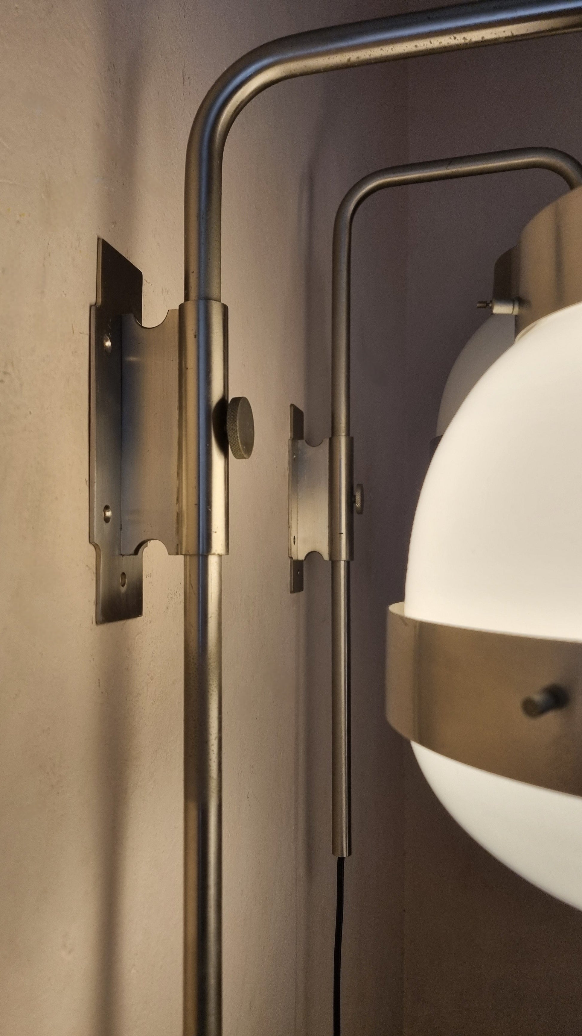 Delta Large Wall Sconces Designed by Sergio Mazza for Artemide, Italy 1960 Sconces