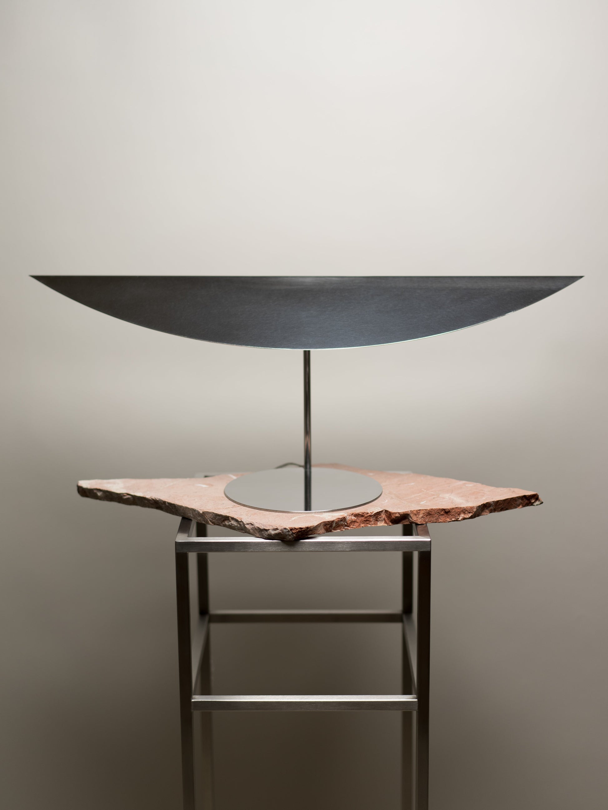 Vesica Piscis Pointed Oval Desk Lamp #3 by Georgiev Kiril Table Lamps