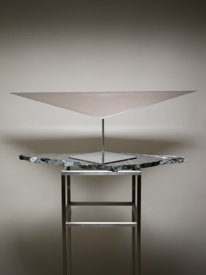 Vesica Piscis Streight Lines Desk Lamp #4 by Georgiev Kiril Table Lamps